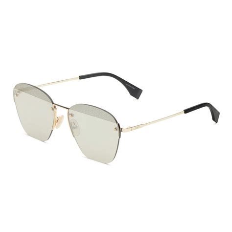 fendi rimless glasses|fendi sunglasses wendy williams.